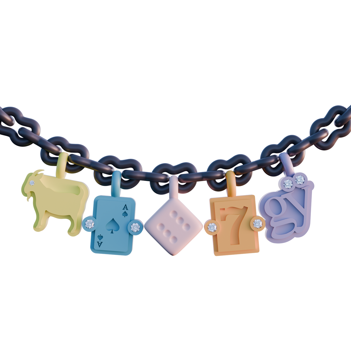 Ü Charms Chain